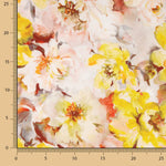 Satén Estampado Calama Amarillo - Ribes y Casals