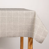 Mantel Resinado Antimanchas Cuadro Lewis Gris - Ribes y Casals