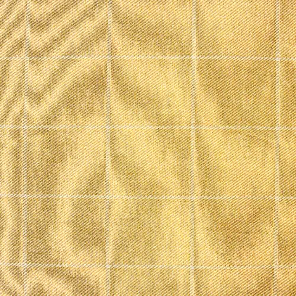 Retal Mantel Resinado Antimanchas Cuadro Lewis Ocre 140x135 cm - Ribes y Casals