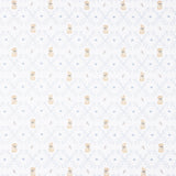 Piqué Algodón Conejitos Azul - Ribes y Casals