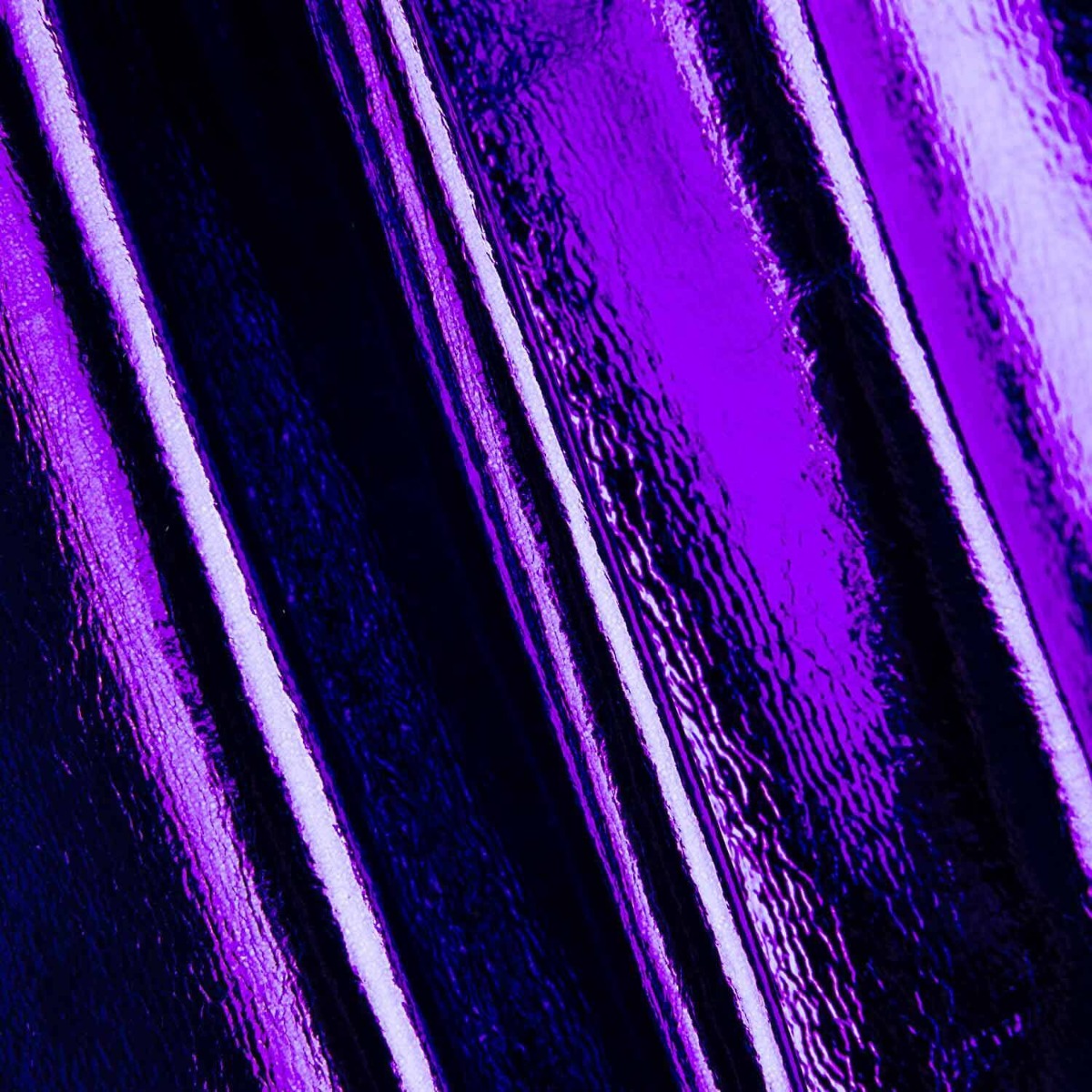 Punto Velour Laminado Metálico Morado - Ribes y Casals