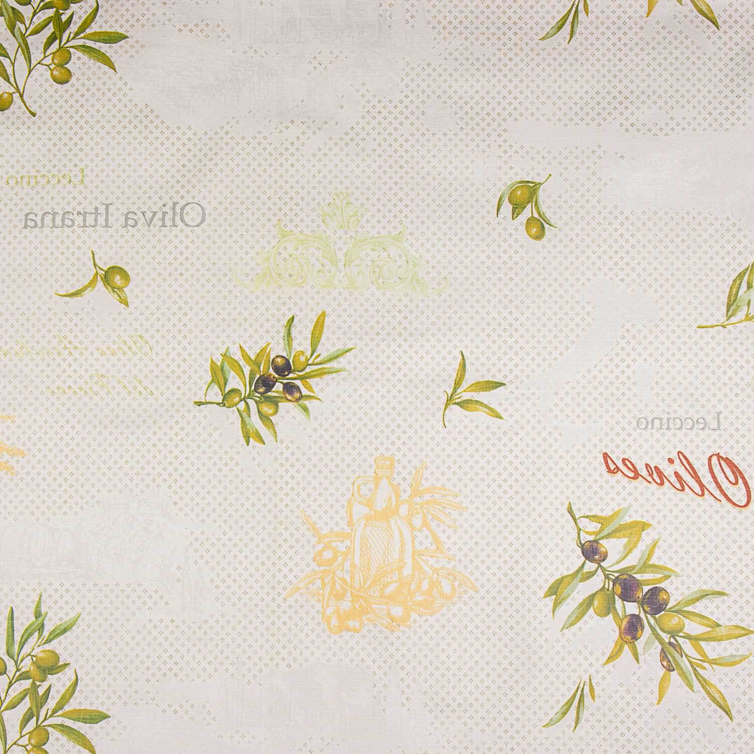 Mantelería Poliéster Resinado Aceitunas - Ribes y Casals