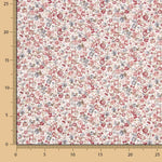 Viyela Algodón Florecitas Remix Rosadas - Ribes y Casals