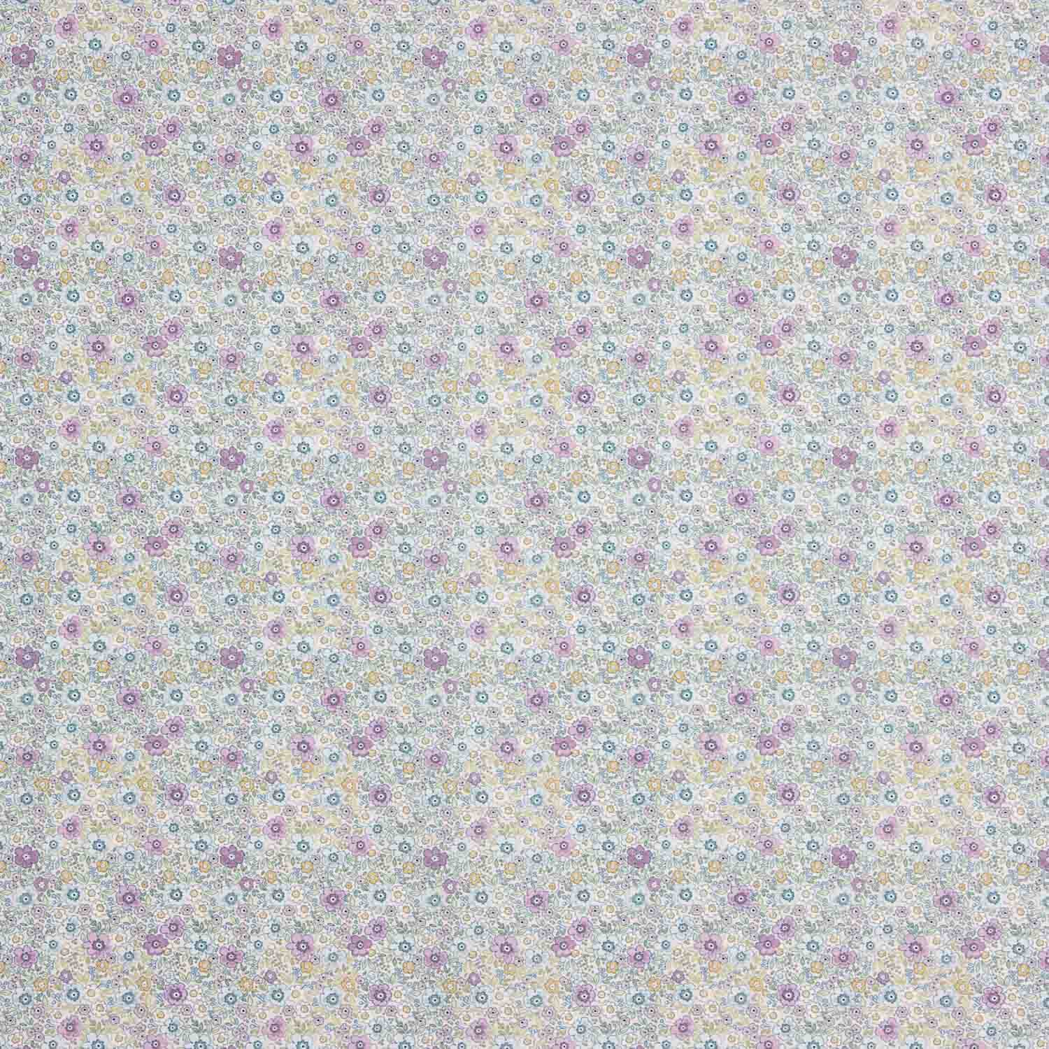 Popelín Algodón Mini Garden Malva - Ribes y Casals