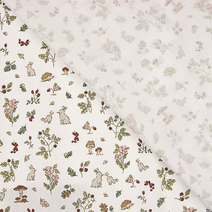 Viyela Estampada Bosque Encantado - Ribes y Casals