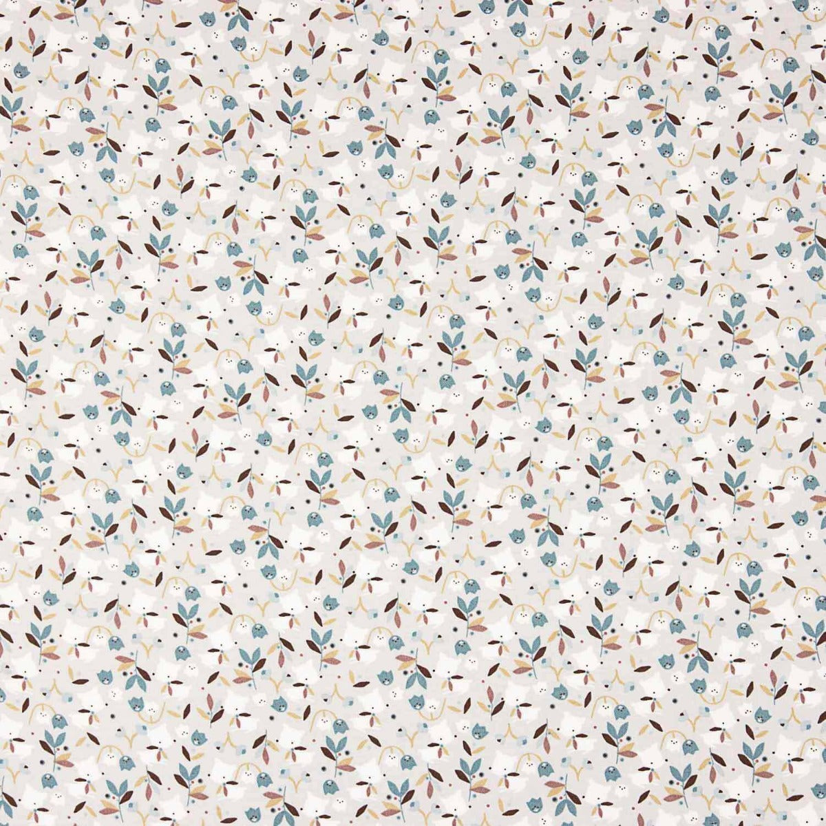 Viyela Algodón Amele Gris - Ribes y Casals