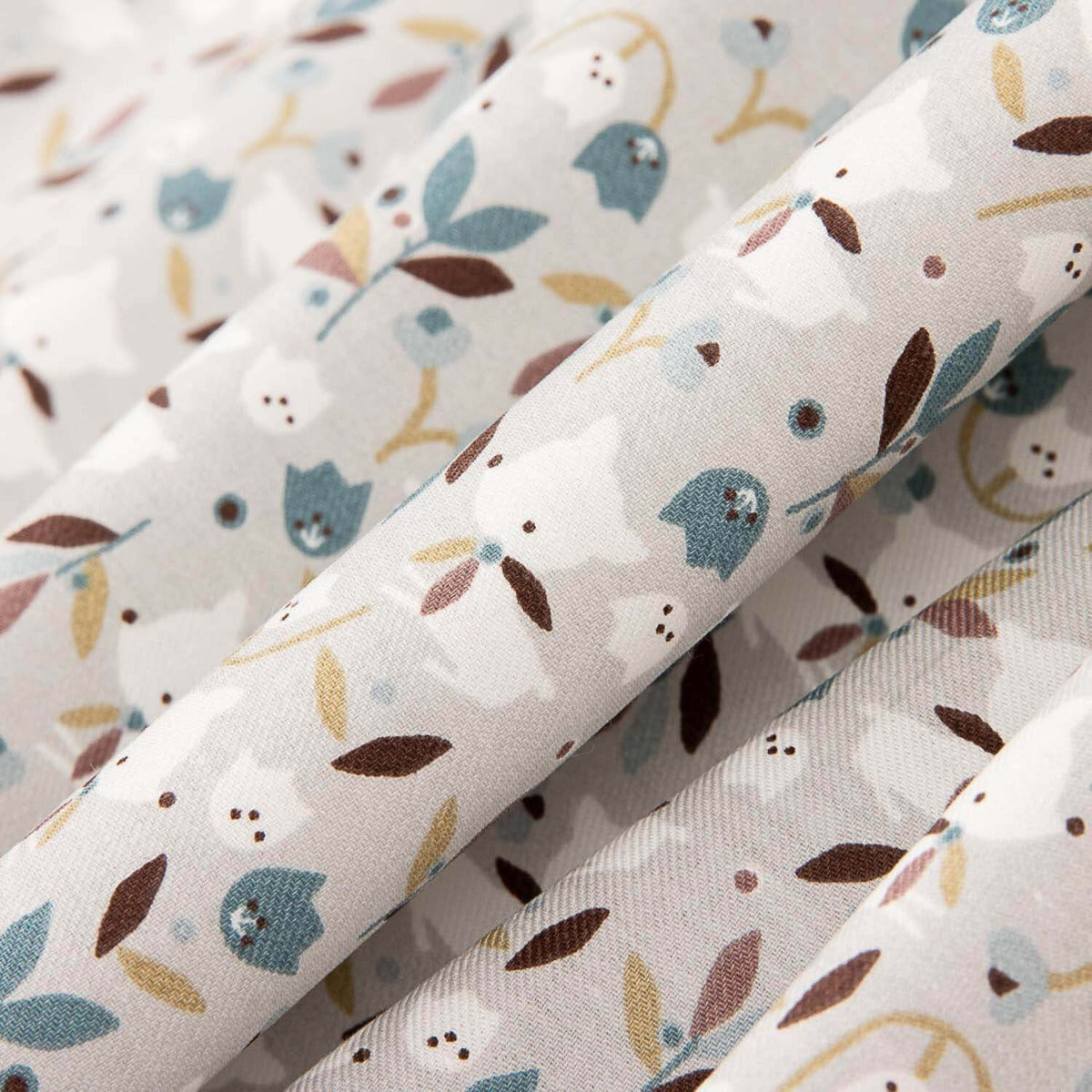 Viyela Algodón Amele Gris - Ribes y Casals