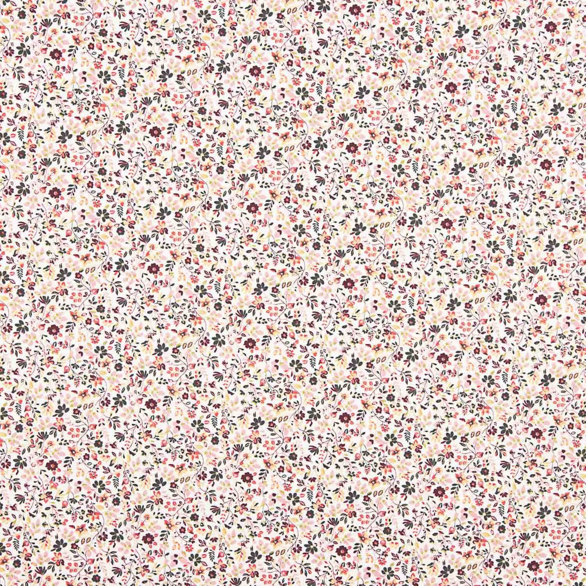 Viyela Algodón Florecitas Sueños Rosadas - Ribes y Casals