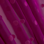 Chiffon Lunar Flocado Buganvilla - Ribes y Casals