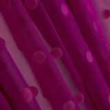 Chiffon Lunar Flocado Buganvilla - Ribes y Casals