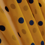 Chiffon Lunar Flocado Naranja - Ribes y Casals
