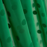 Chiffon Lunar Flocado Verde - Ribes y Casals