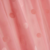 Chiffon Lunar Flocado Rosa - Ribes y Casals