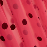 Chiffon Lunar Flocado Fresa - Ribes y Casals