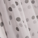 Chiffon Lunar Flocado Gris - Ribes y Casals