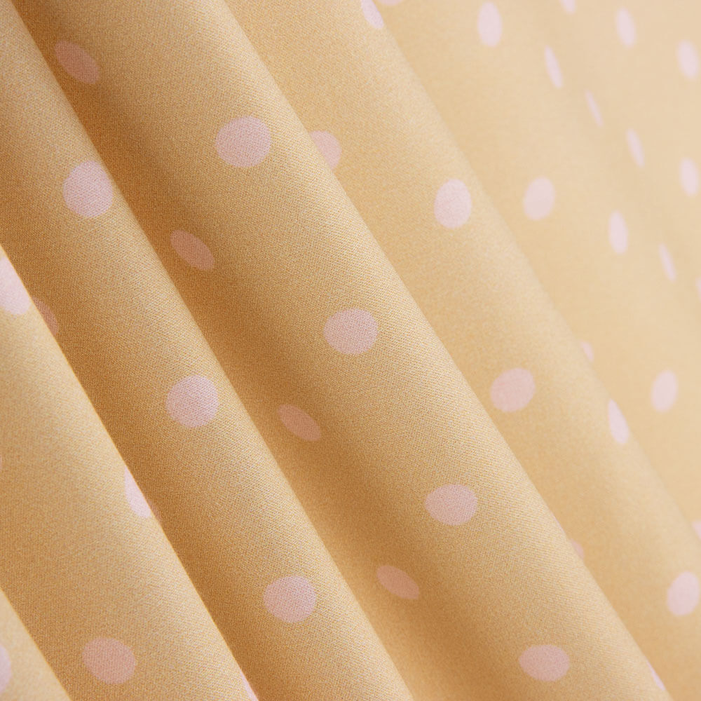 Popelín Estampado Flamenca Lunar 7mm Rosa - Ribes y Casals