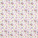 Popelín Estampado Flamenca Flor Creto Crudo - Ribes y Casals