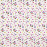 Popelín Estampado Flamenca Flor Creto Crudo - Ribes y Casals