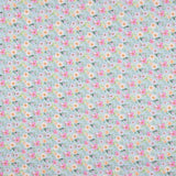 Popelín Estampado Flamenca Flor Hawa Azul - Ribes y Casals