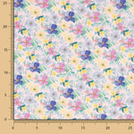 Popelín Estampado Flamenca Flor Hawa Rosa - Ribes y Casals