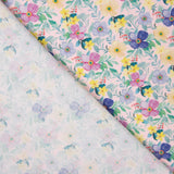 Popelín Estampado Flamenca Flor Hawa Rosa - Ribes y Casals