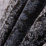 Brocado Lurex Azul Gris - Ribes y Casals