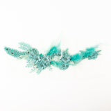 Aplique Pedrería Milena Verde Agua - Ribes y Casals