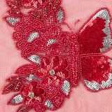 Aplique Pedrería Maud Roja - Ribes y Casals