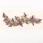 Aplique Pedrería Jasmina Malva - Ribes y Casals