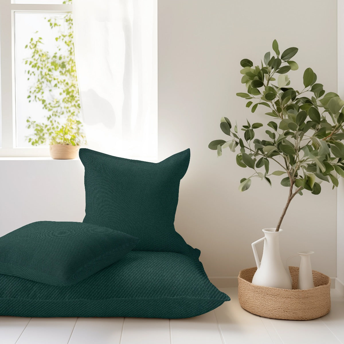 Loneta Olefine Impermeable Verde Oscuro - Ribes y Casals