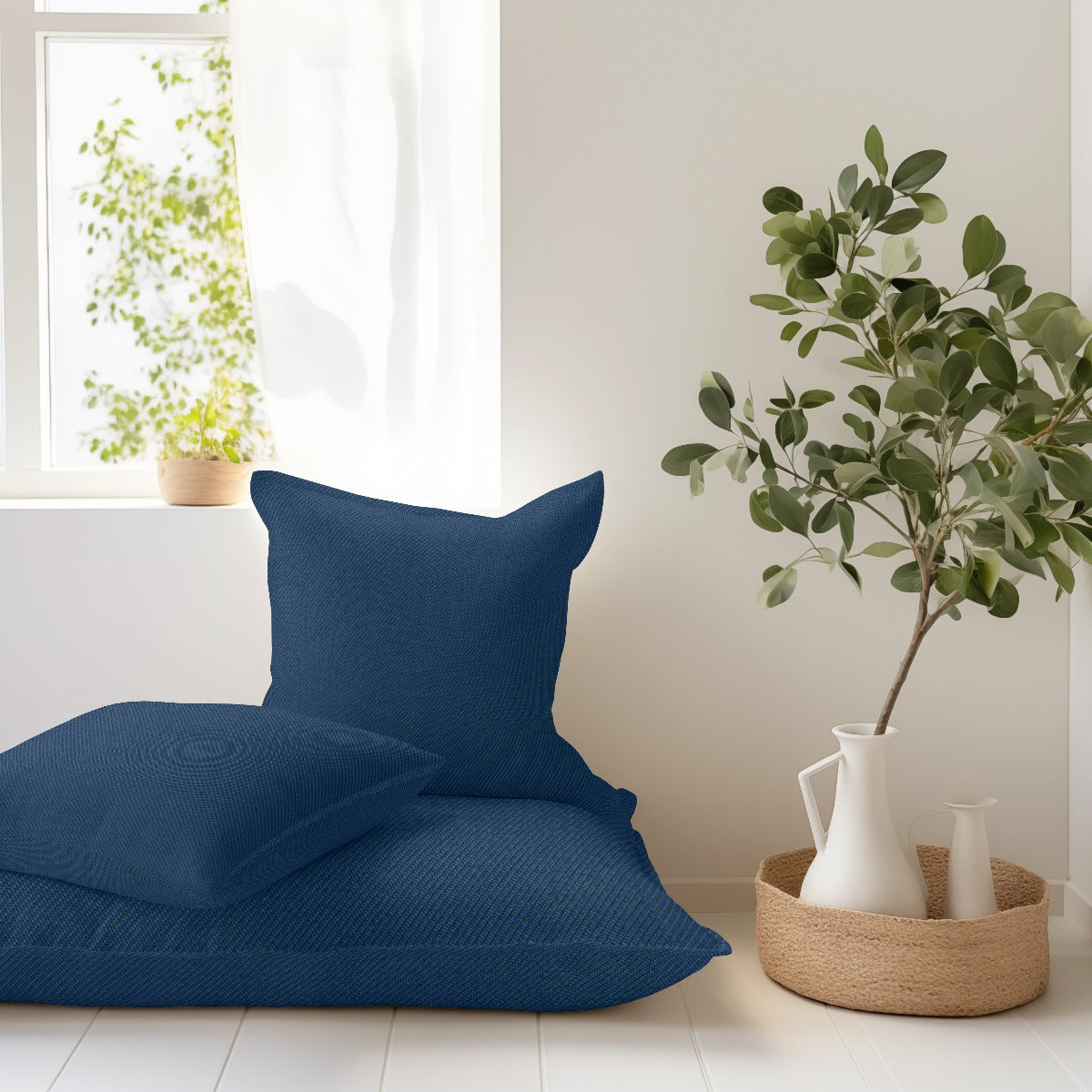 Loneta Olefine Impermeable Azul - Ribes y Casals