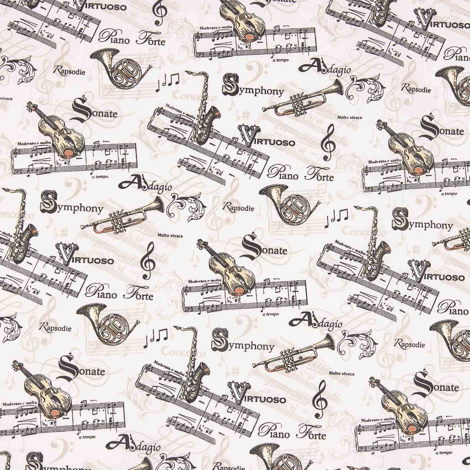 Popelín Estampado La Banda - Ribes y Casals