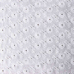 Bordado Suizo Margaritas Retro Blanco - Ribes y Casals