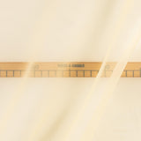 Organza de Seda Natural Vainilla - Ribes y Casals