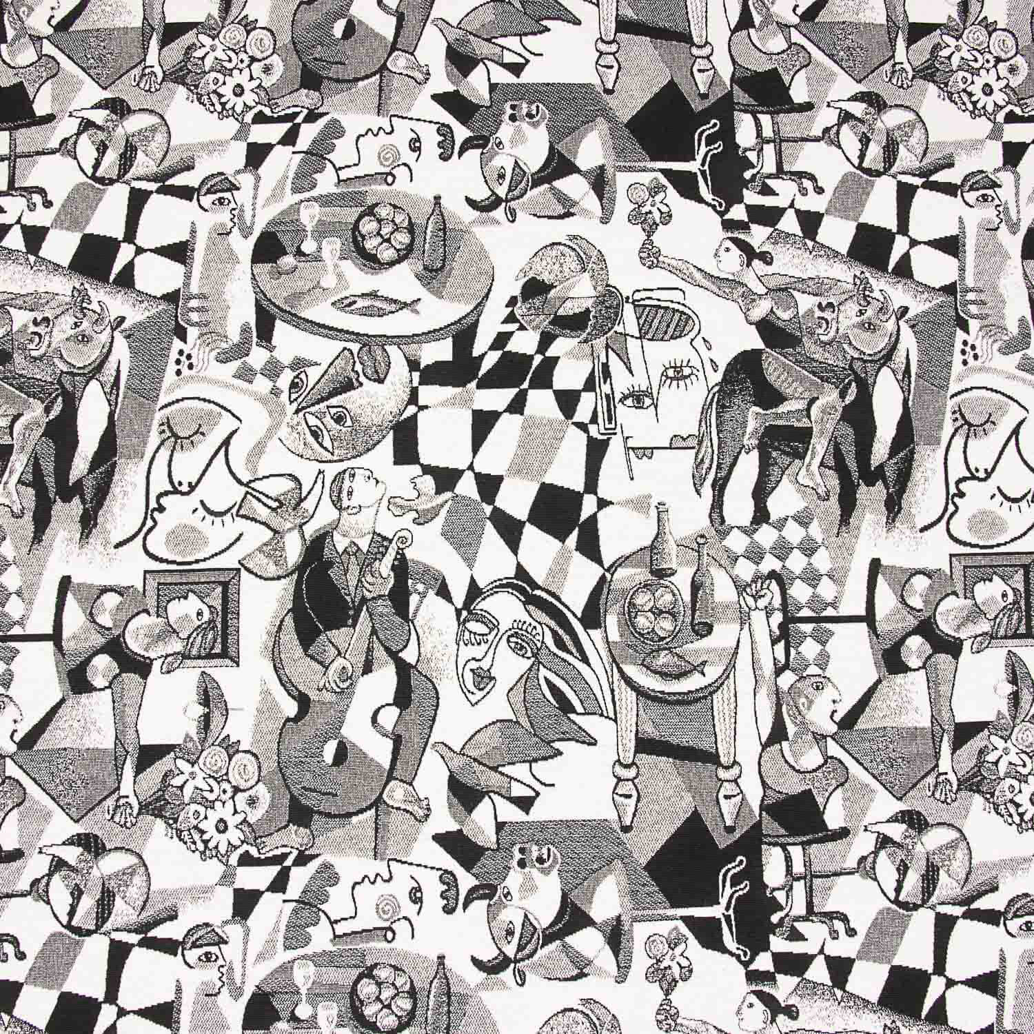 Gobelino Arte Abstracto Monocromo - Ribes y Casals