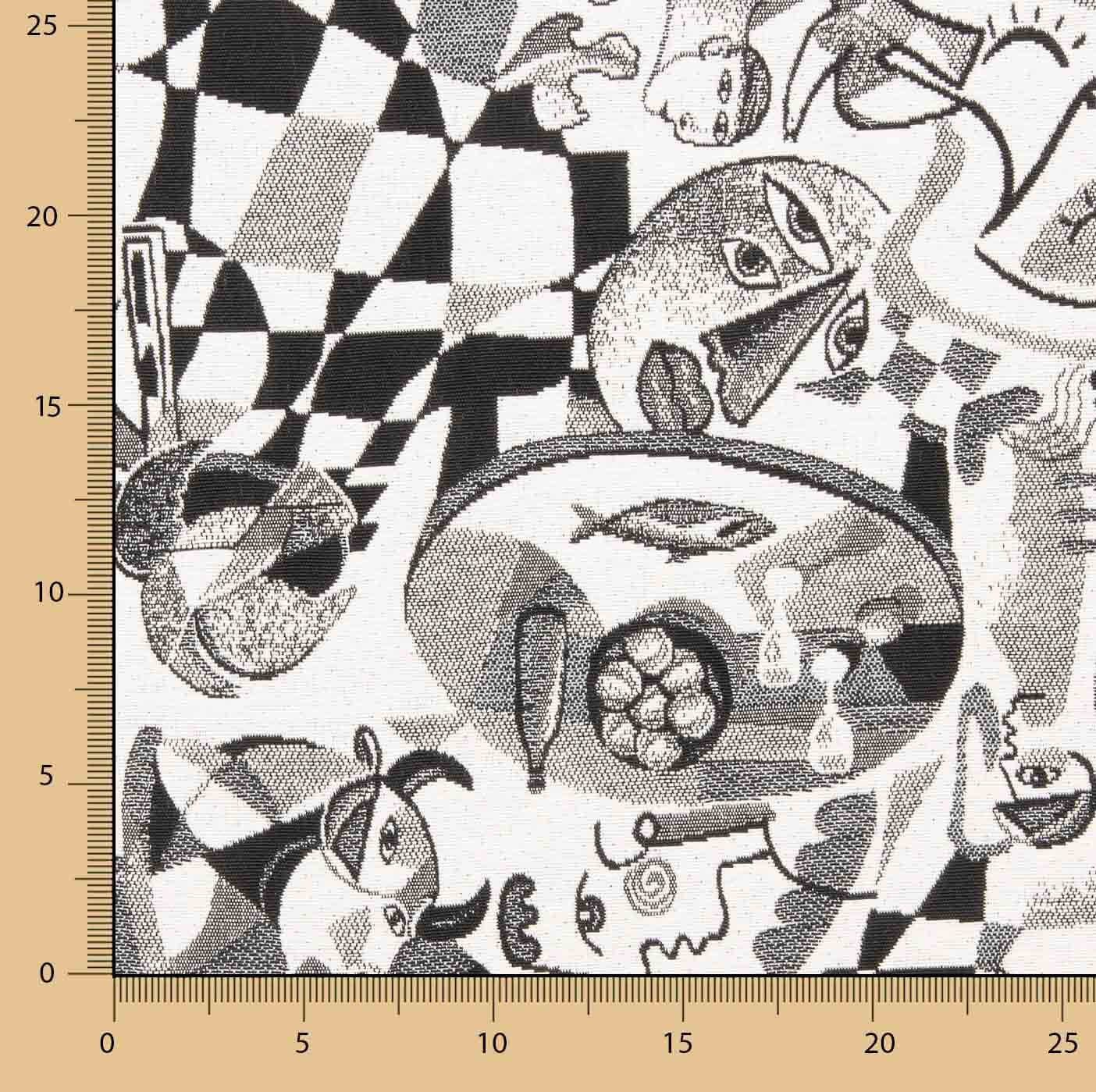 Gobelino Arte Abstracto Monocromo - Ribes y Casals