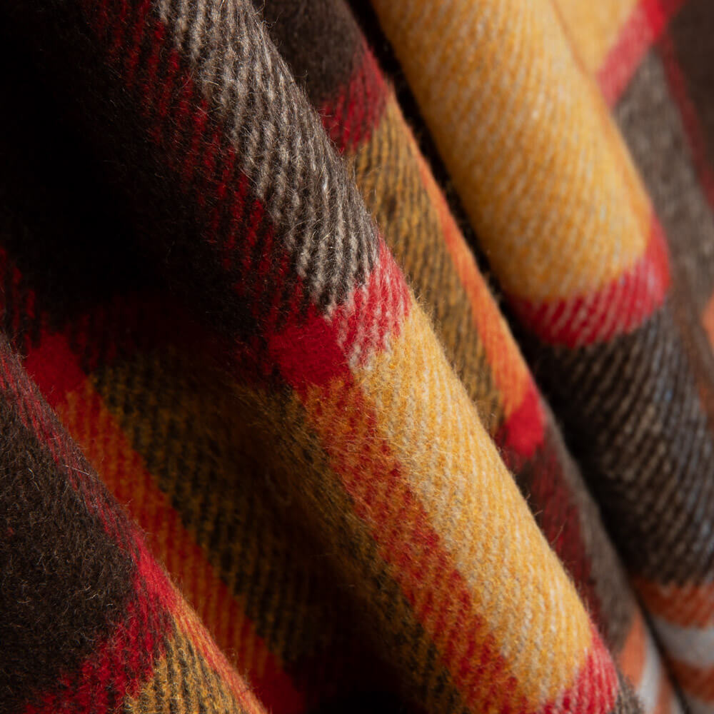 Mouflón Cuadros Checks Mostaza - Ribes y Casals