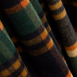 Retal Mouflón Cuadros Checks Verde-Beige 70x150 cm - Ribes y Casals