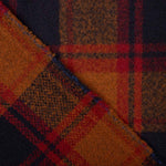 Mouflón Cuadros Woolen Naranja-Rojo - Ribes y Casals