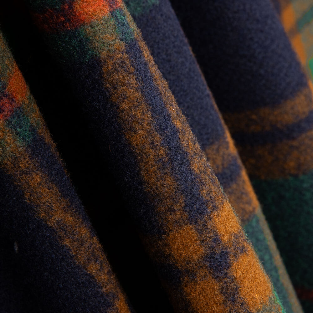 Mouflón Cuadros Woolen Verde - Ribes y Casals