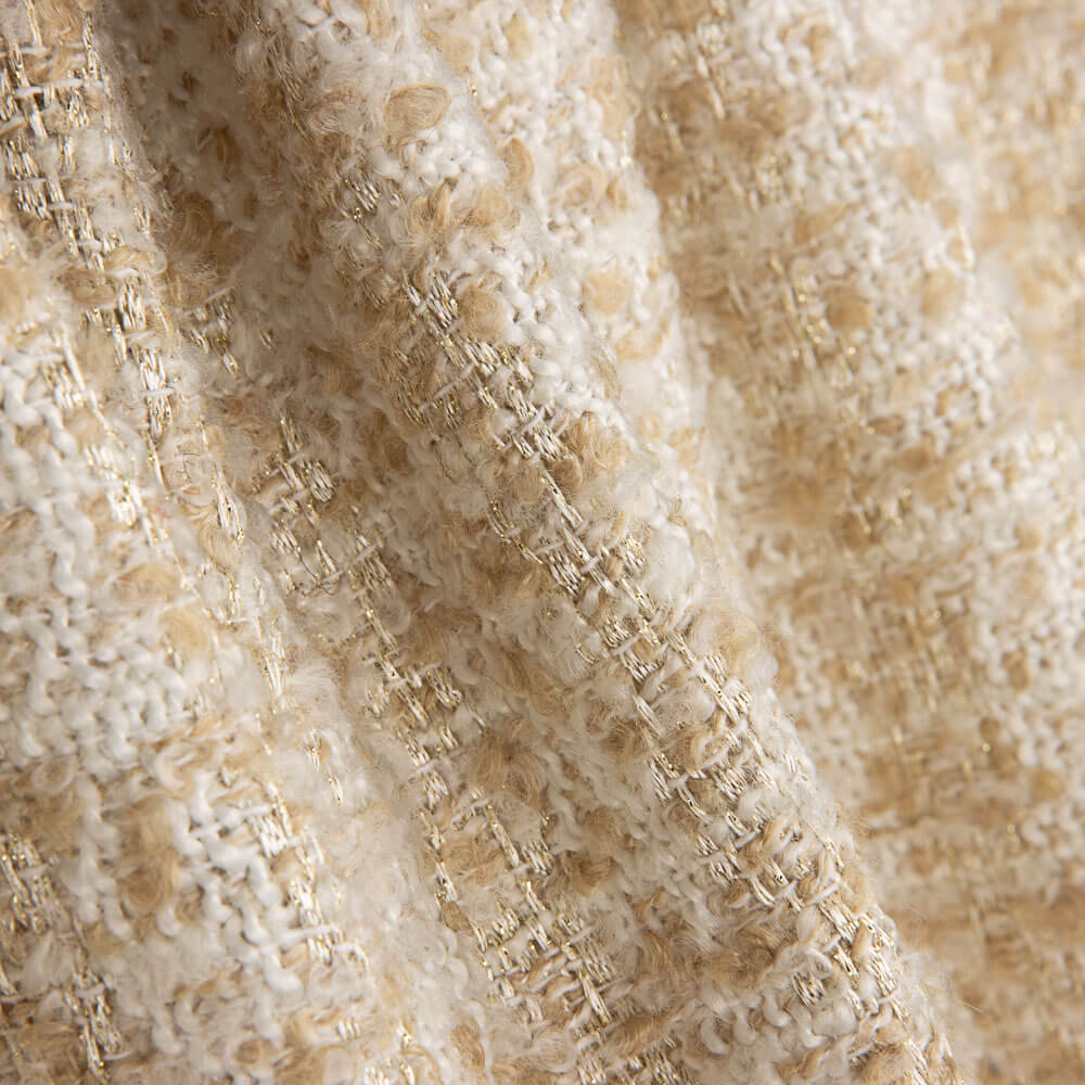 Chanel Lurex Tweed Crudo Dorado - Ribes y Casals