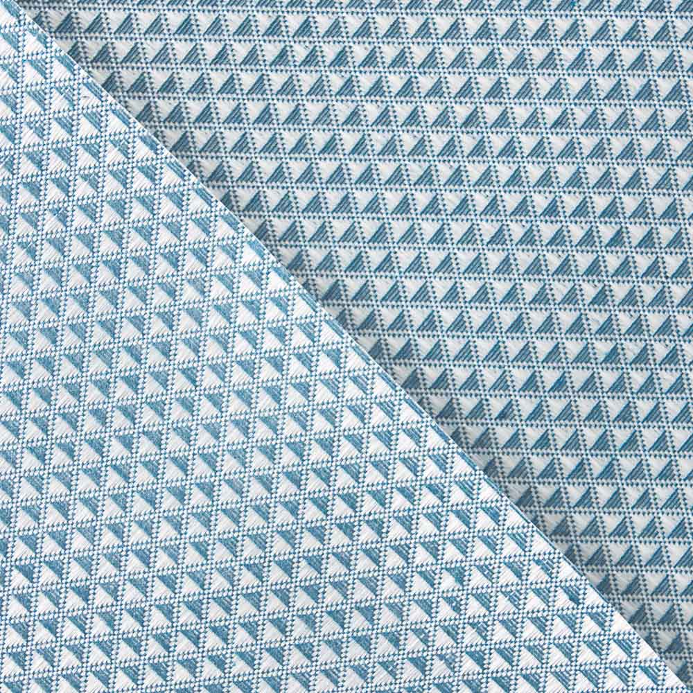 Mantel Resinado Antimanchas Rombo Hikari Azul - Ribes y Casals