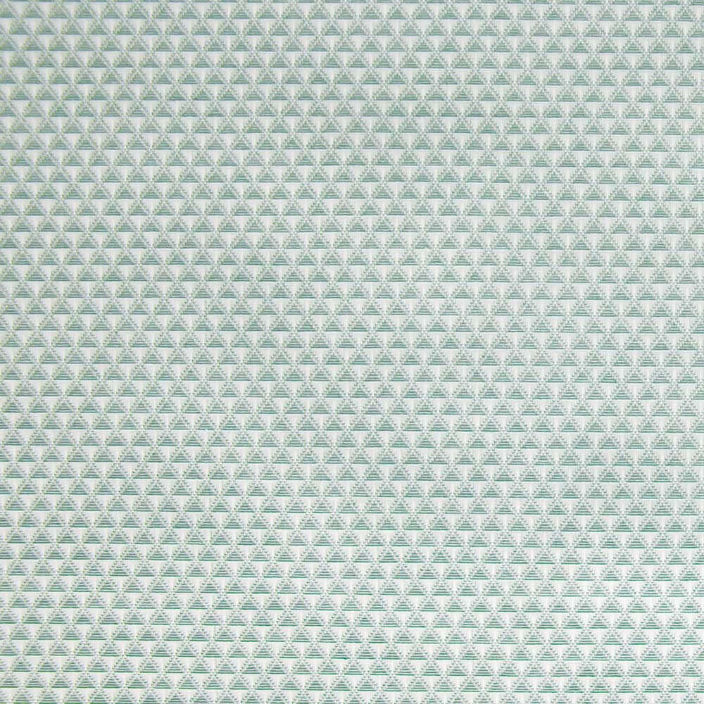 Mantel Resinado Antimanchas Rombo Hikari Verde Agua - Ribes y Casals