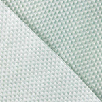 Mantel Resinado Antimanchas Rombo Hikari Verde Agua - Ribes y Casals