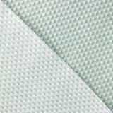 Mantel Resinado Antimanchas Rombo Hikari Verde Agua - Ribes y Casals