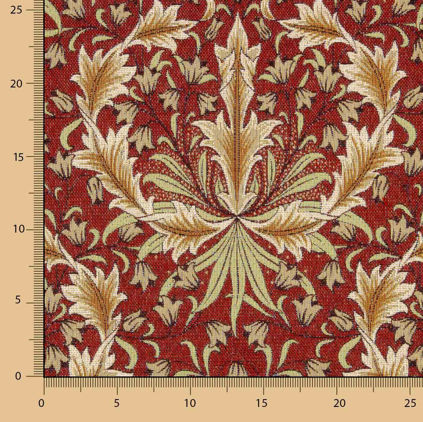 Gobelino Ornamental Rojo - Ribes y Casals