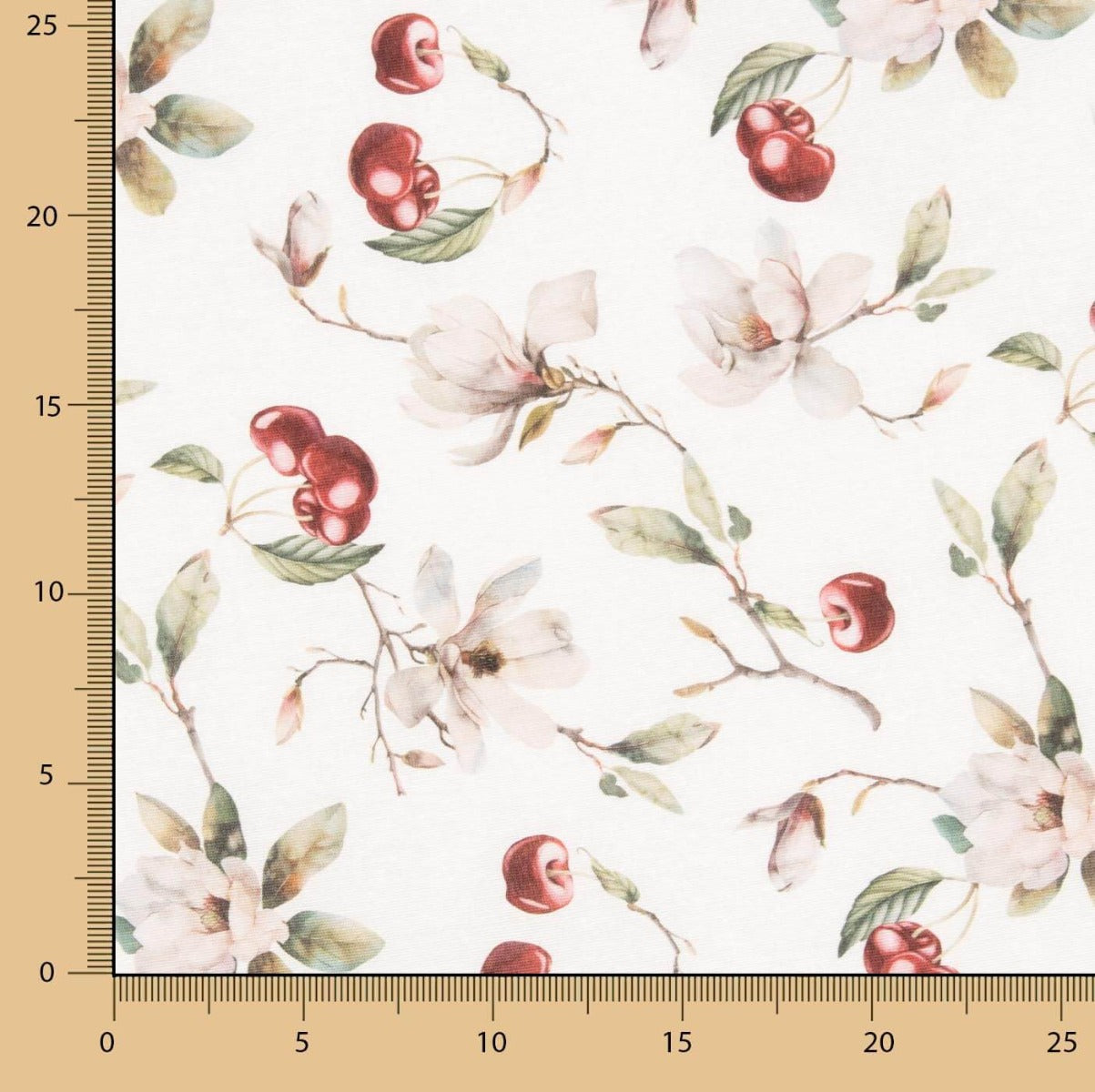 Loneta Cerezas Flor - Ribes y Casals