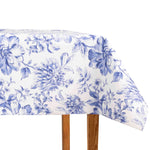 Mantelería Antimanchas Floral Azul Clásico - Ribes y Casals