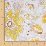 Tul Lentejuela Plana Flores Eau - Ribes y Casals