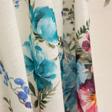 Retal Rústico Estampado Floral Marfil - Varias medidas x ancho de 150 cm - Ribes y Casals